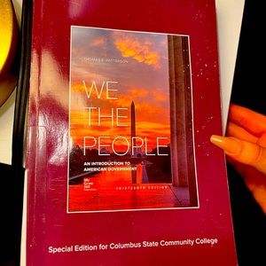 We the people - Thirteenth Edition Textbook